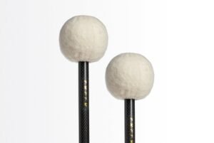 Freer Baquetas de Bombo Medium Maple Ball with General Felt Cover (par) BDFG
