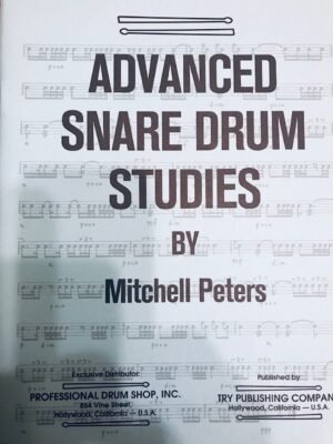 Mitchell Peters’ Advanced Snare Drum Studies